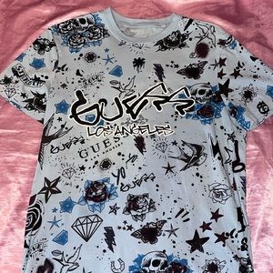 Blue “Guess” T-shirt